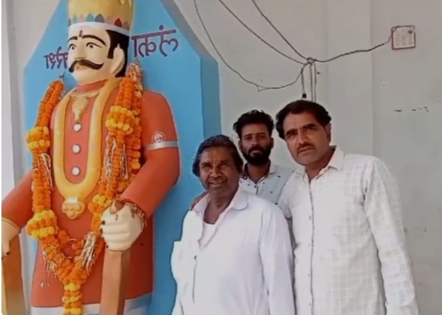 लंकेश का हुआ पूजन.... लंकेश का हुआ पूजन....