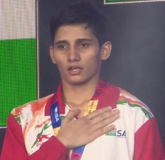 भिवानी बॉक्सिंग क्लब (बीबीसी) की महिला मुक्केबाज निशा गुलेरिया ने 52 किलो और अजीत बॉक्सिंग क्लब भिवानी बॉक्सिंग क्लब (बीबीसी) की महिला मुक्केबाज निशा गुलेरिया ने 52 किलो और अजीत बॉक्सिंग क्लब