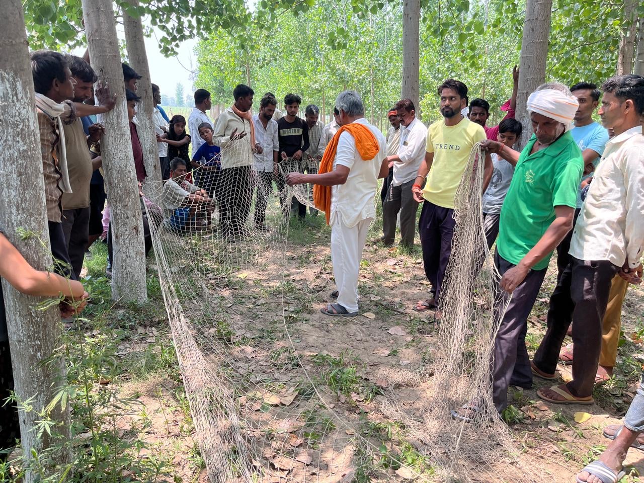 ग्राम पटृटी सियावाड़ी में कुएं गिरा वन्य जीव । संवाद