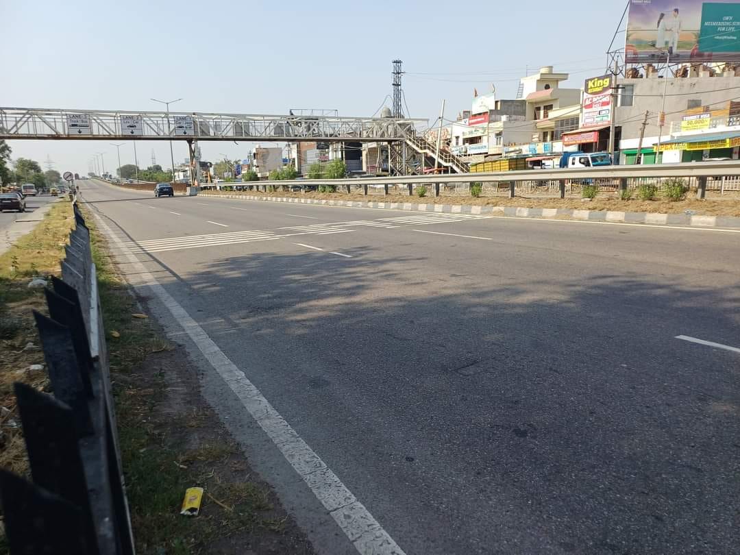 कुरुक्षेत्र। नौतपा के चलते बाजार में छाया सन्नाटा। संवाद