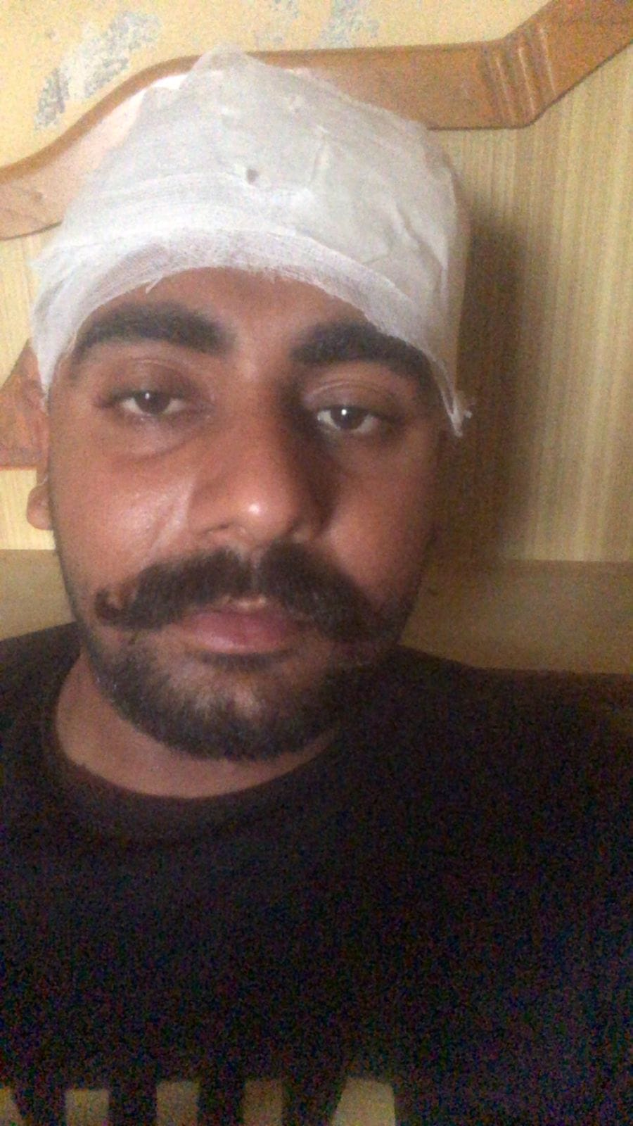 अंबाला-दिल्ली हाईवे स्थित मोहड़ा के पास कैंटर से टकराने के बाद क्षतिग्रस्त कार अंबाला-दिल्ली हाईवे स्थित मोहड़ा के पास कैंटर से टकराने के बाद क्षतिग्रस्त कार