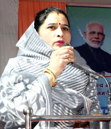 भाजपा विधायक कंचन मुकेश तनवे भाजपा विधायक कंचन मुकेश तनवे