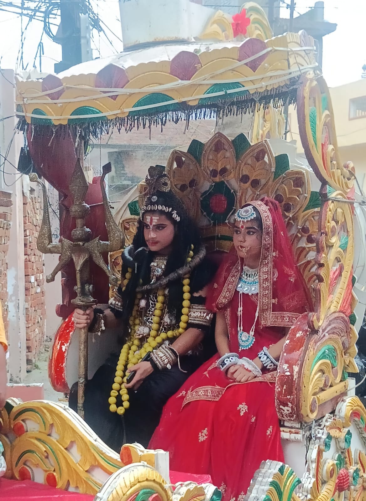 बीसलपुर में निकाली जगन्नाथ शोभायात्रा।संवाद बीसलपुर में निकाली जगन्नाथ शोभायात्रा।संवाद
