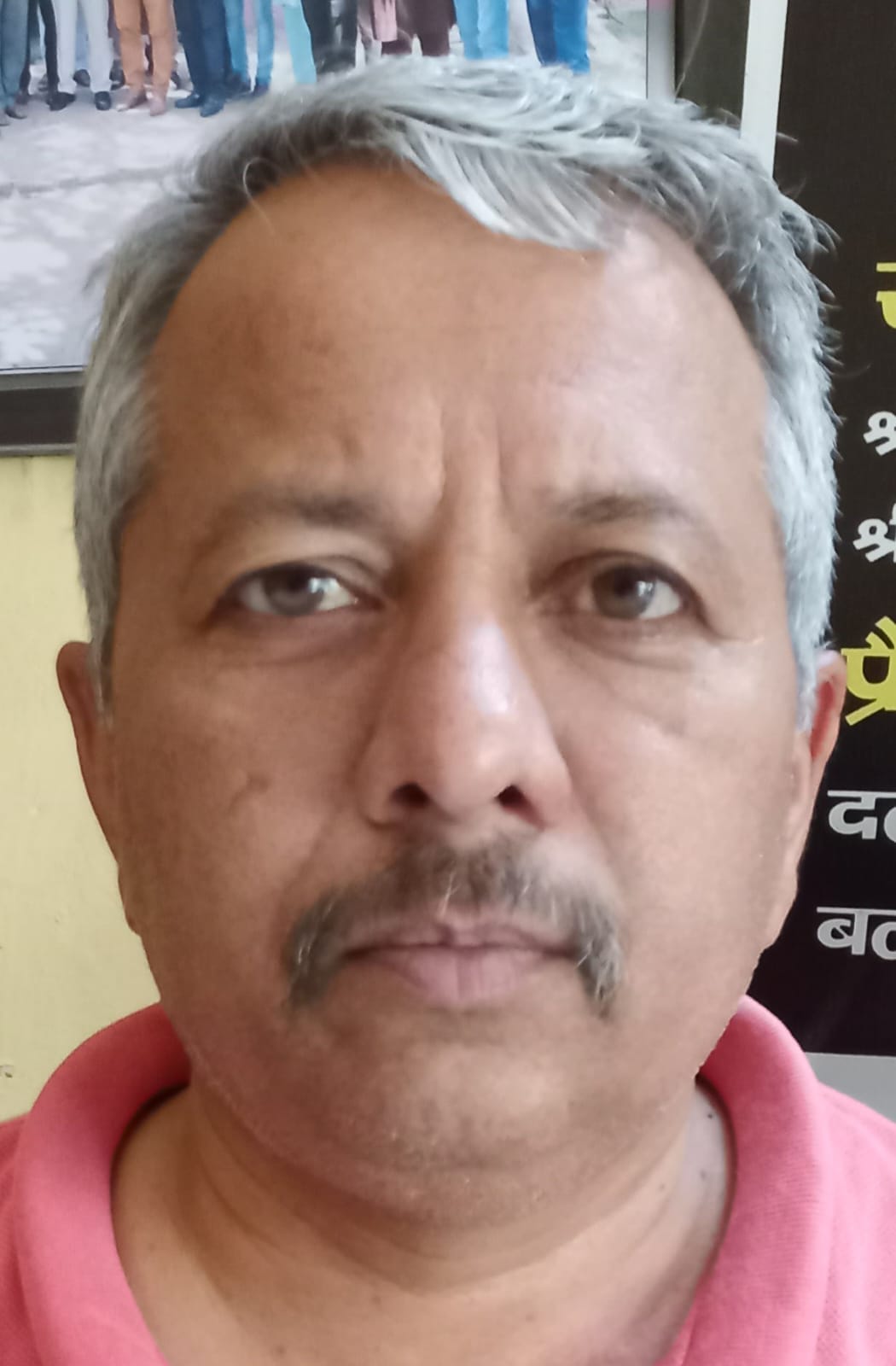 कुरुक्षेत्र। नए बस अड्डे पर रोडवेज कर्मचारियों को संबोधित करते राज्य प्रधान मायाराम उनियाल। सं