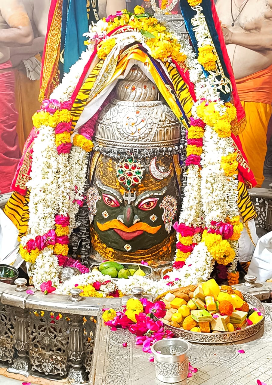 बाबा महाकाल के भस्मारती श्रंगार.....