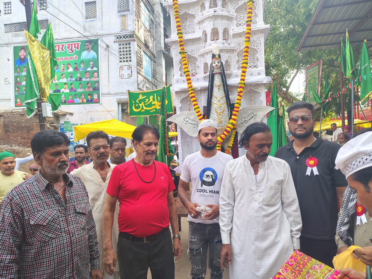 ताजियों का विसर्जन ताजियों का विसर्जन
