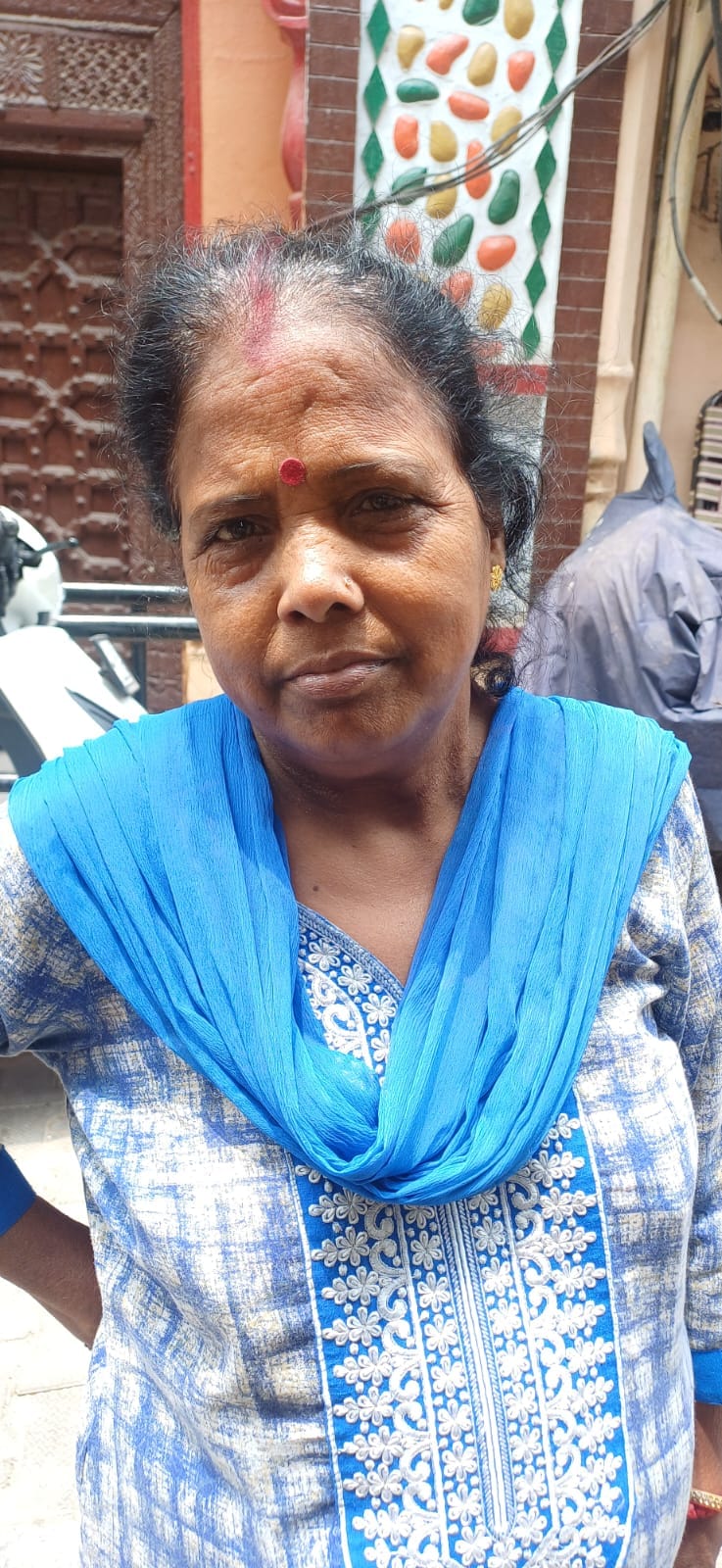 बिमलेश, स्थानीय महिला। बिमलेश, स्थानीय महिला।