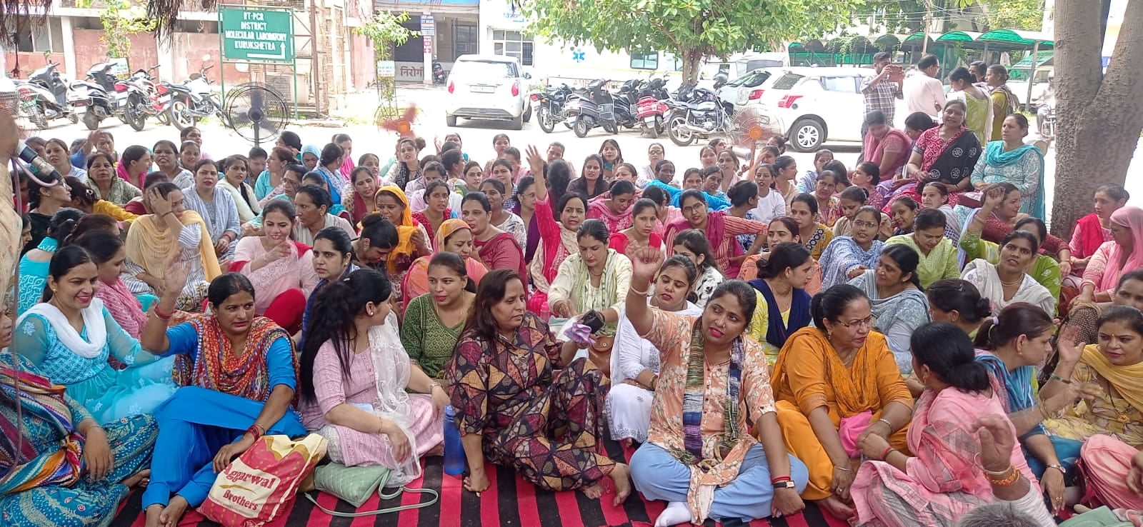 कुरुक्षेत्र। कंप्यूटर ऑपरेटरों की हड़ताल के चलते तहसील में खाली पड़े काउंटर व कुर्सियां। संवाद कुरुक्षेत्र। कंप्यूटर ऑपरेटरों की हड़ताल के चलते तहसील में खाली पड़े काउंटर व कुर्सियां। संवाद