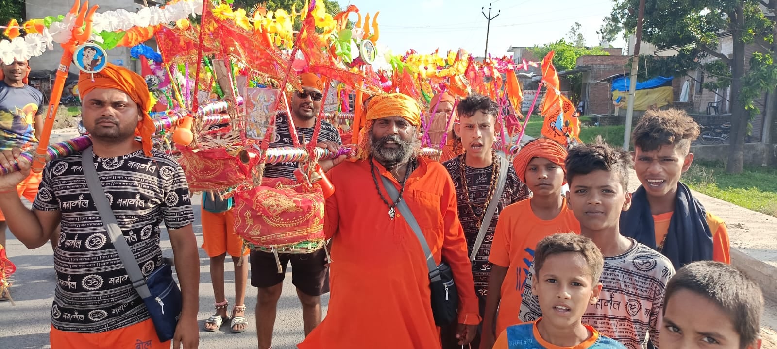 घायल कांवड़िया श्रीकृष्ण।