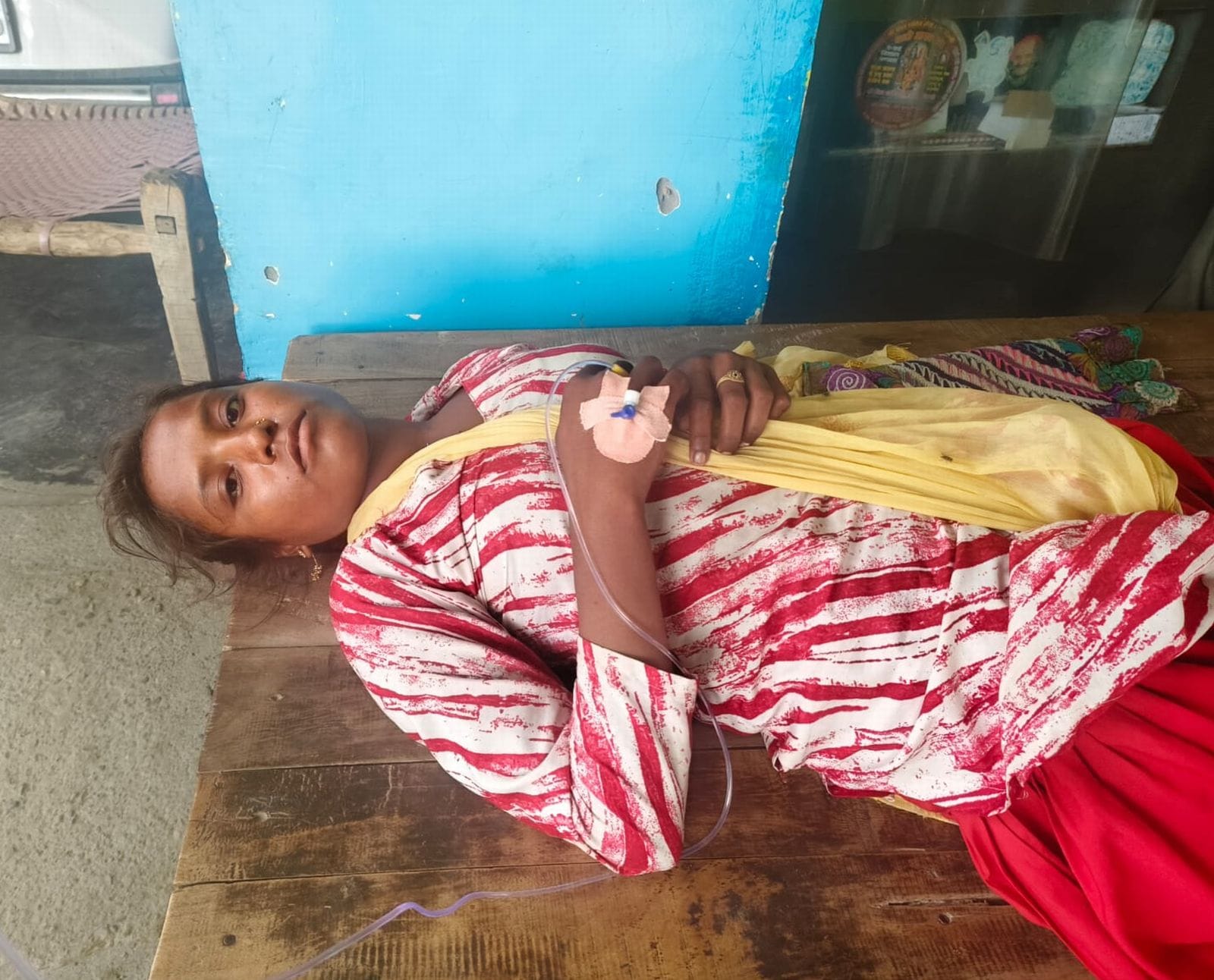 गांव खेड़ा जलालपुर में हो रहा जलभराव। संवाद