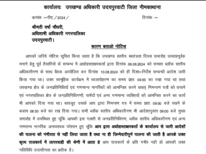 उदयपुरवाटी विधायक भागवा राम सैनी नाराजगी जाहिर करते हुए