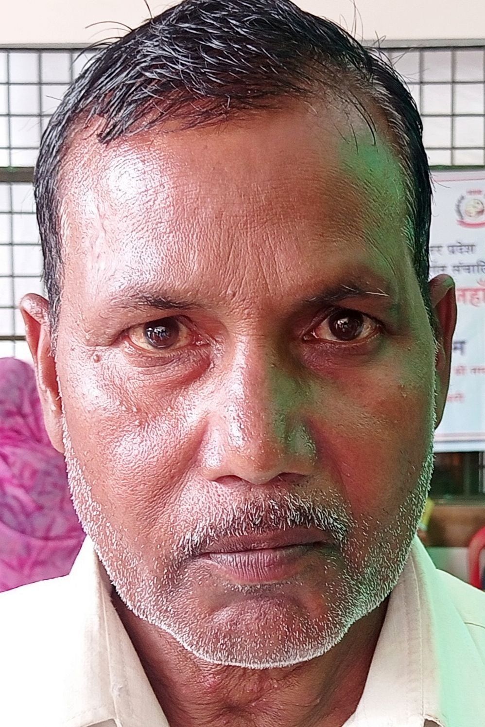 समाधान दिवस की खबर में, बीना देवी। संवाद