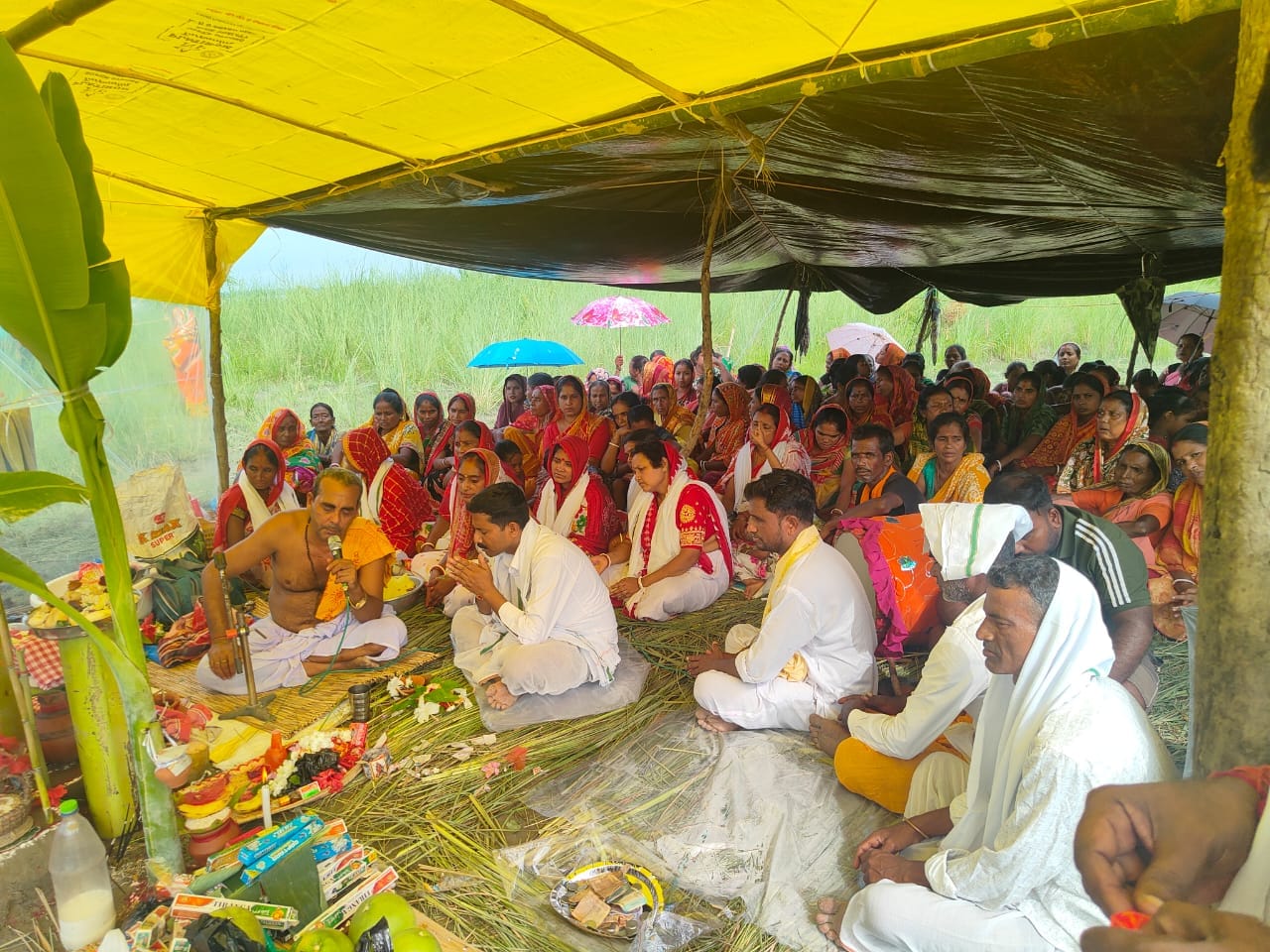 गांव चंदिया हजारा और राहुल नगर के बीच कटान करती शारदा नदी।स्रोत:ग्रामीण गांव चंदिया हजारा और राहुल नगर के बीच कटान करती शारदा नदी।स्रोत:ग्रामीण