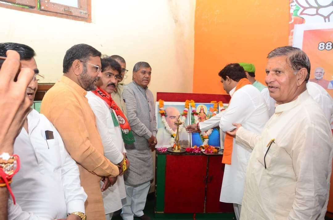 भाजपा जिला कार्यालय पर हुआ कार्यशाला का आयोजन