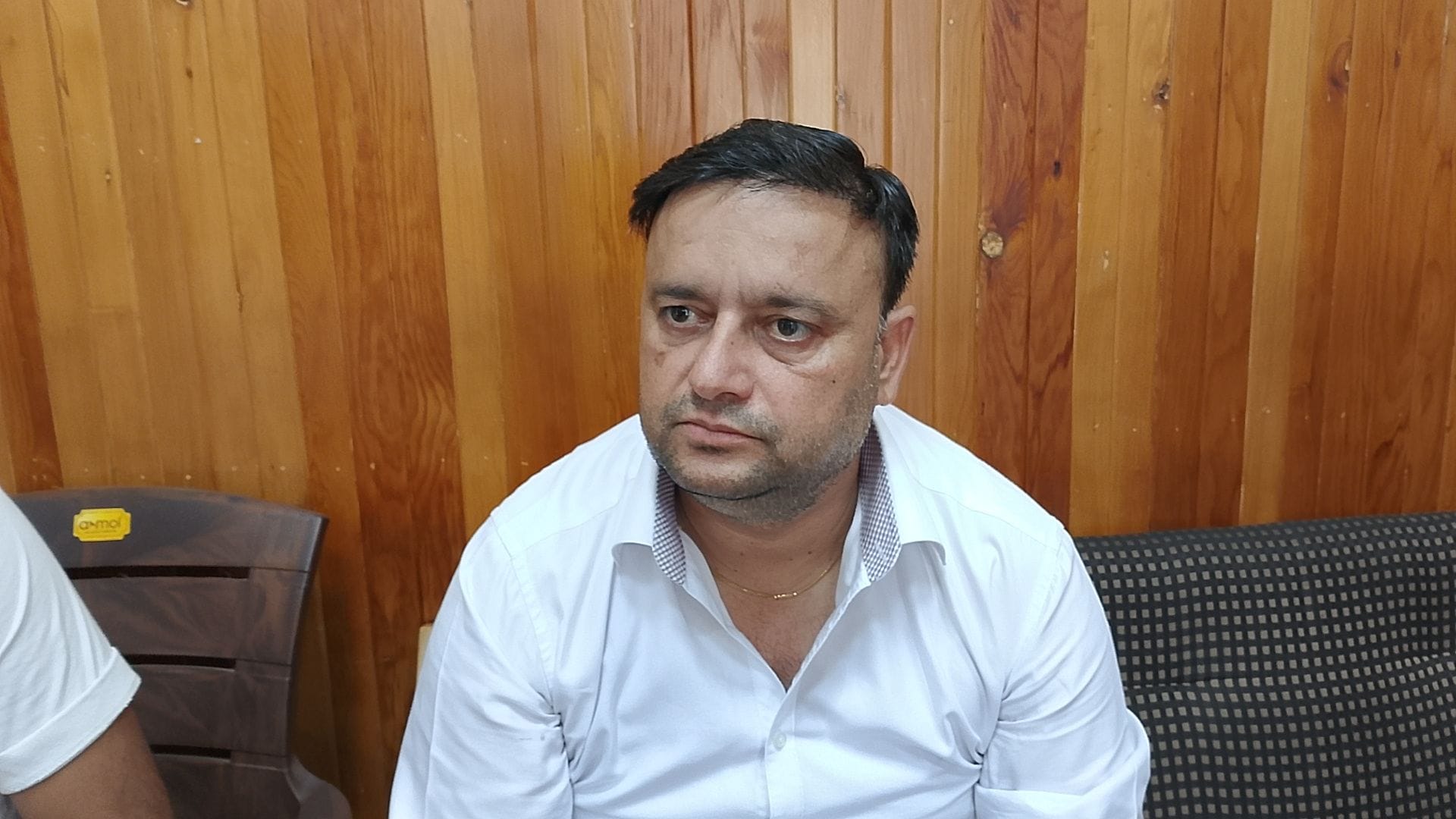 हिमाचल प्रदेश आढ़ती एसोसिएशन के चेयरमैन दीनानाथ सैणी। संवाद