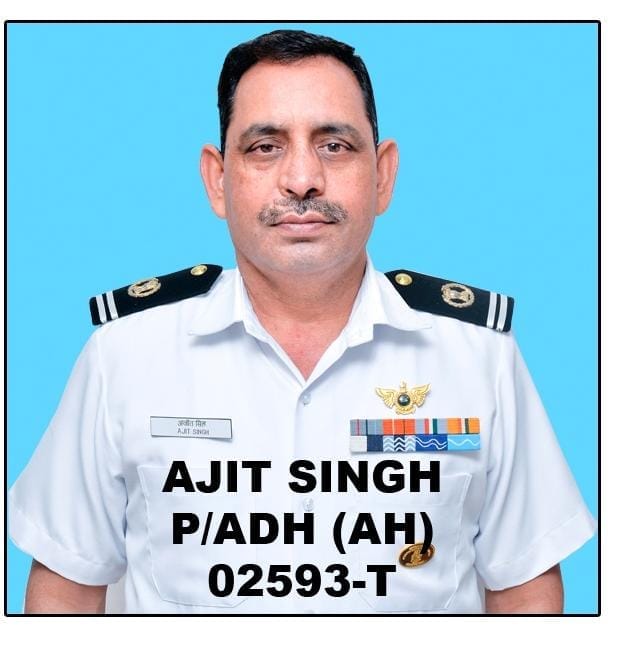 भारतीय तटरक्षक बल के प्रधान अधिकारी अजीत के देहांत के बाद सोनीपत के गांव बढ़खालसा स्थित घर पर प