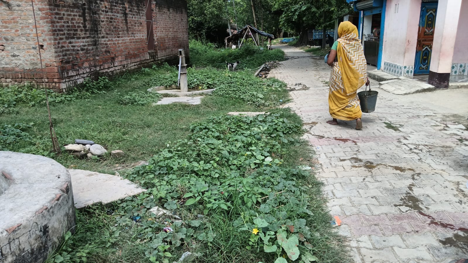 अकबरपुर में नालियो में जमा कूड़ा। संवाद अकबरपुर में नालियो में जमा कूड़ा। संवाद