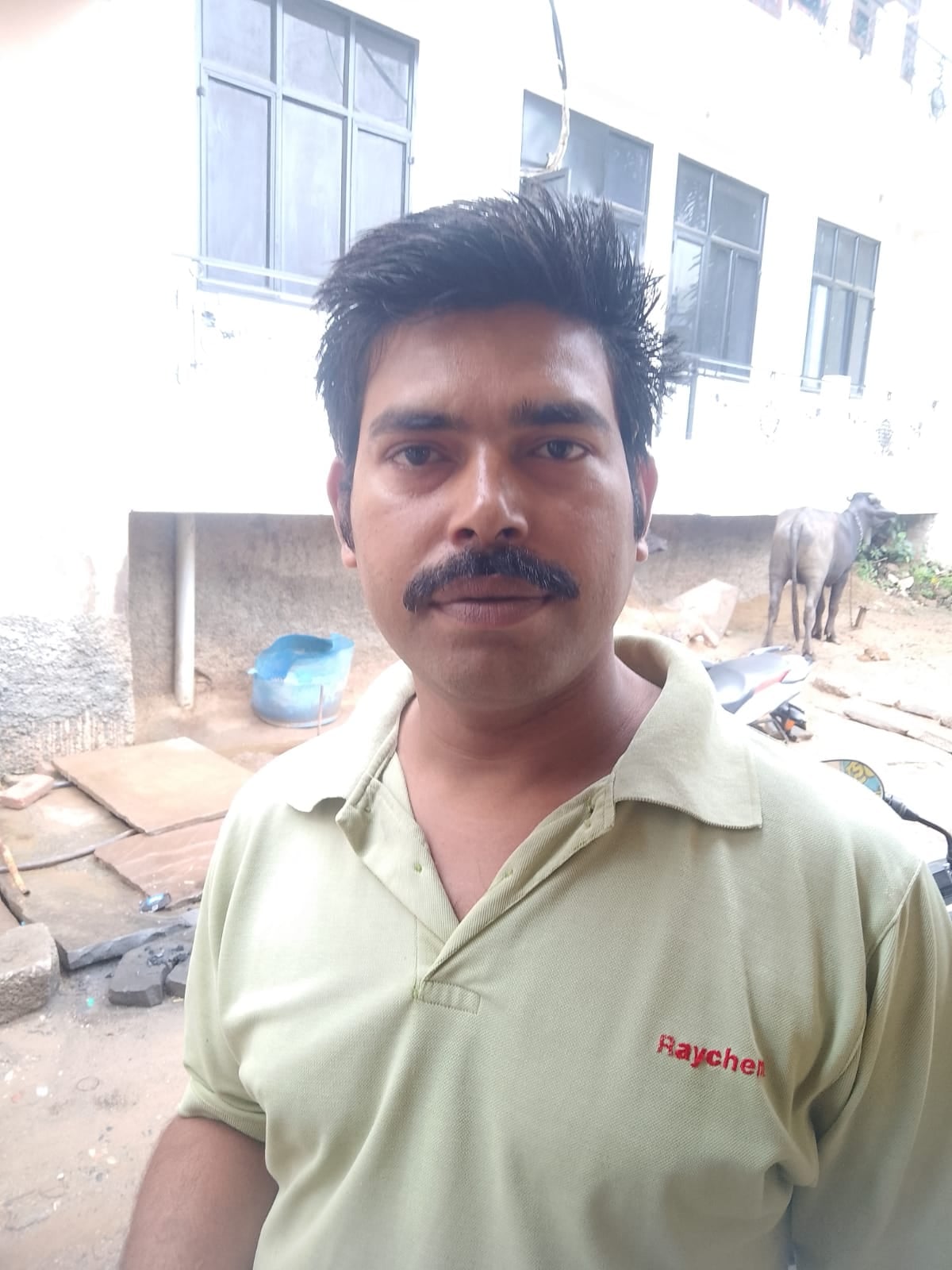 फोटो- 11छोटा बड़ा तालाब के पास सड़क पर जमा बरसाती पानी। संवाद फोटो- 11छोटा बड़ा तालाब के पास सड़क पर जमा बरसाती पानी। संवाद