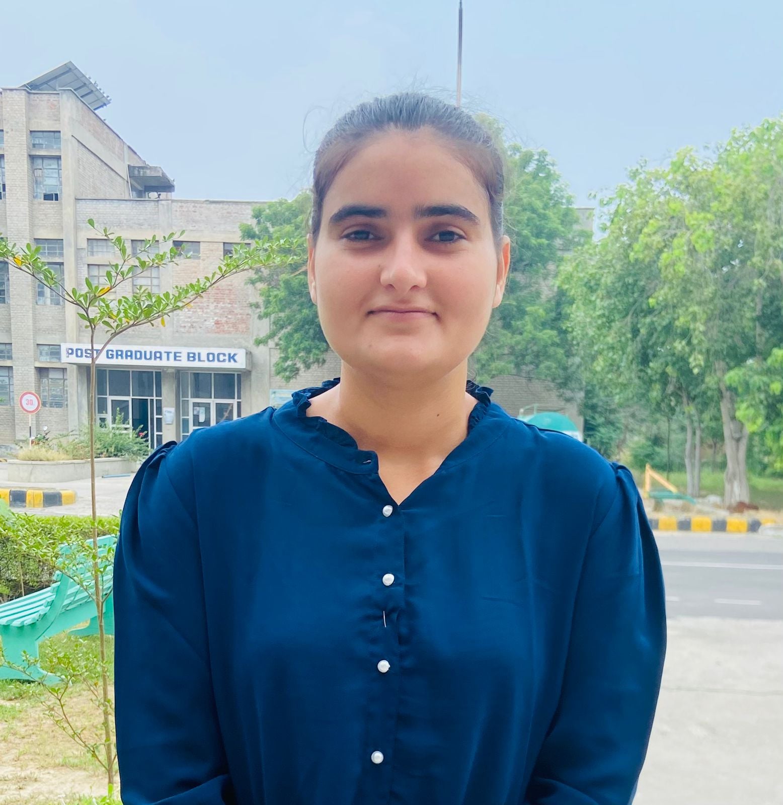 सिरसा में प्रथम स्थान पर रहीं अमनदीप कंबोज। सिरसा में प्रथम स्थान पर रहीं अमनदीप कंबोज।