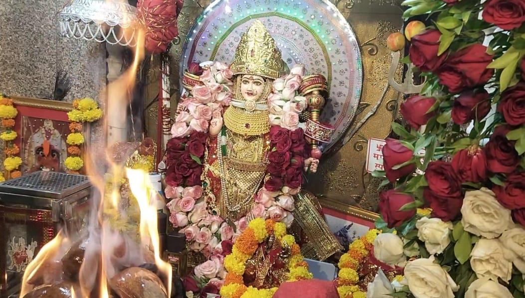 अजमेर के बजरंगगढ़ चौराहा स्थित अंबे माता मंदिर
