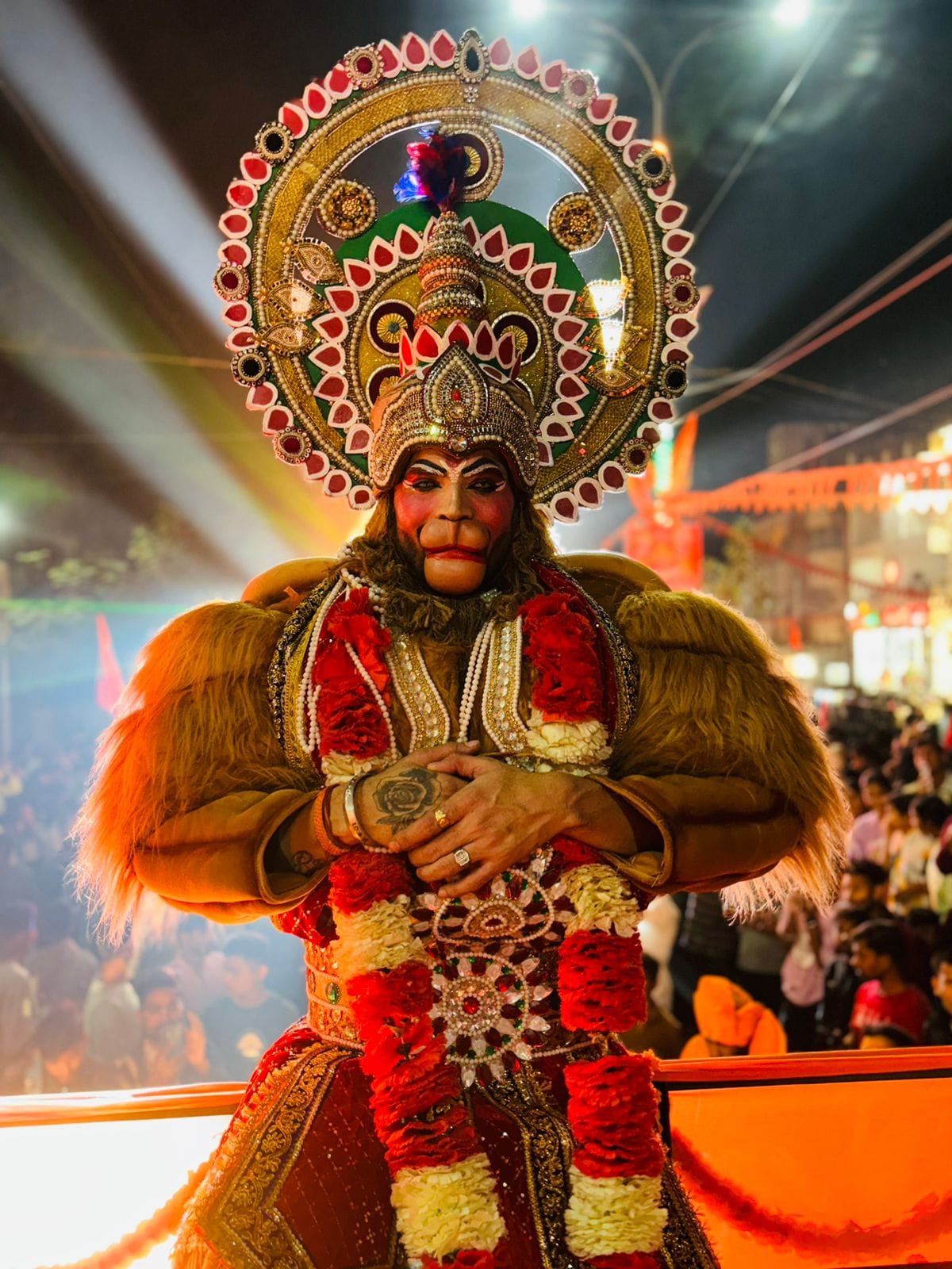 झज्जर। शहर में निकाली गई झाँकिया।