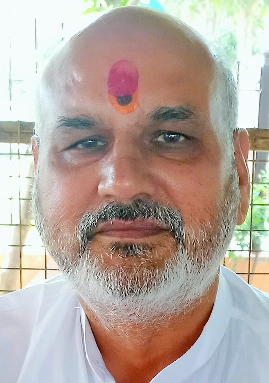 कुरुक्षेत्र। मां कात्यायनी देवी मंदिर में स्थापित मां का स्वरूप। संवाद