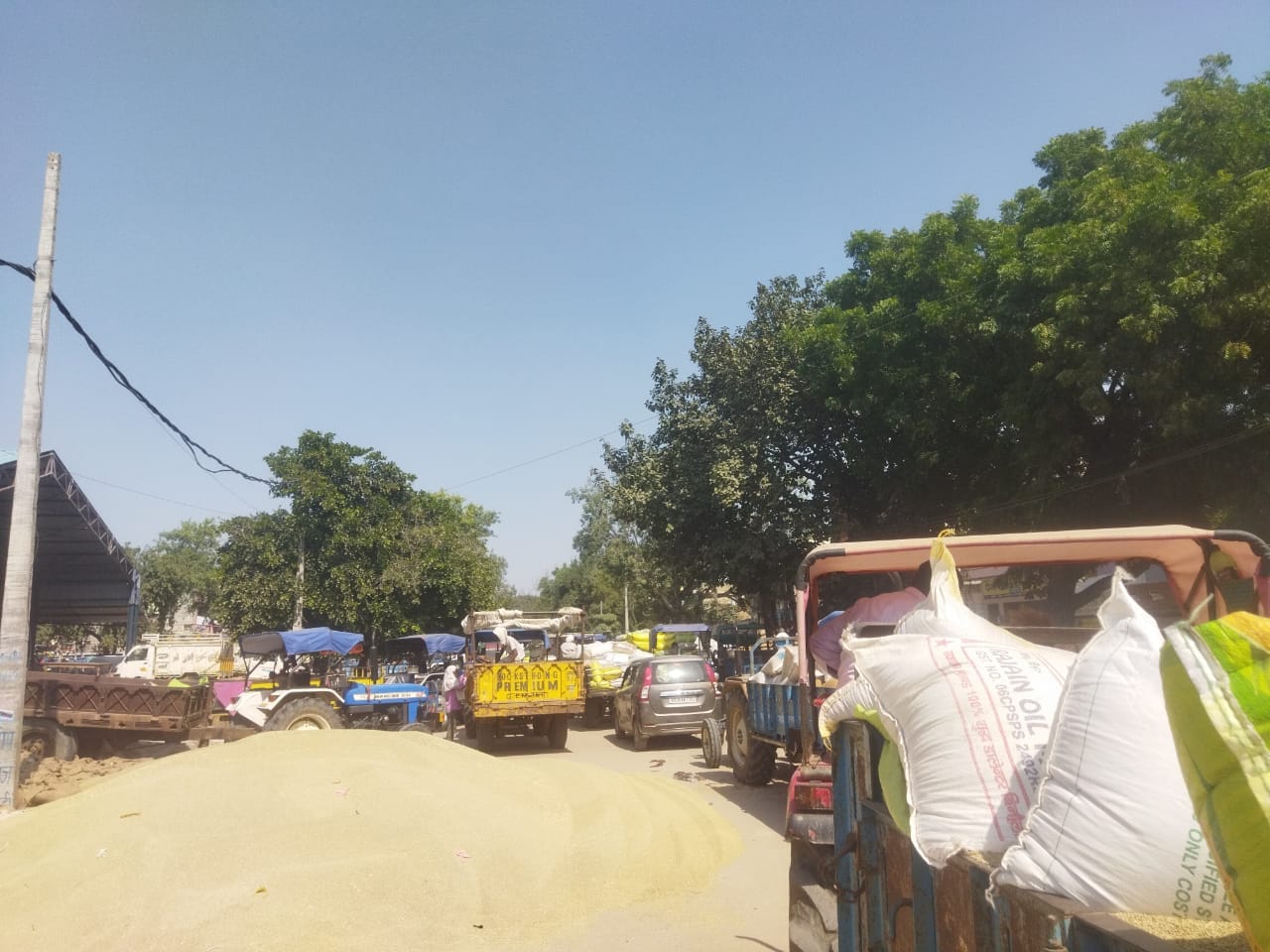 रेवाड़ी। नगर परिषद कार्यालय के बाहर बना गड्ढा। संवाद रेवाड़ी। नगर परिषद कार्यालय के बाहर बना गड्ढा। संवाद