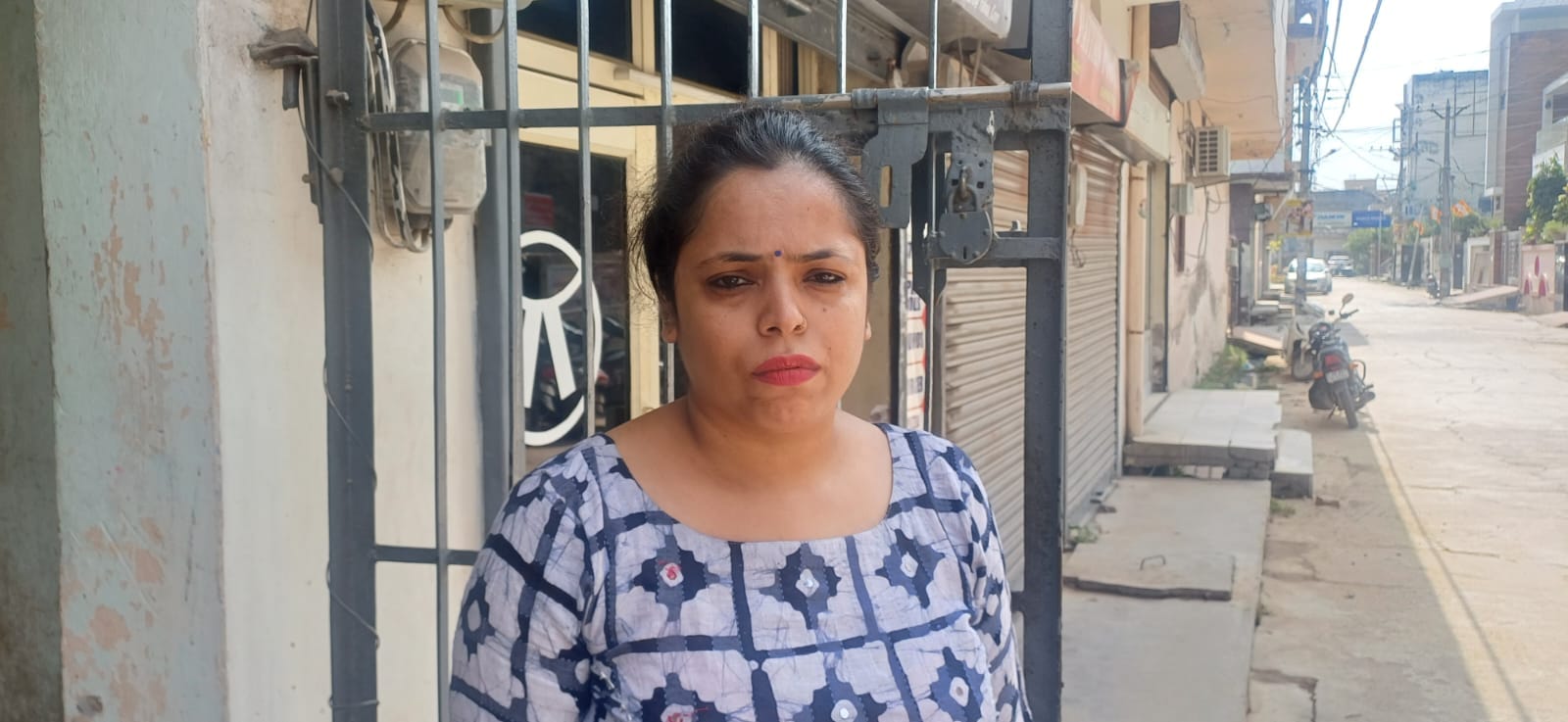 नन्हेडा स्थित विदया नगर में आ रहा गंदा पानी। नन्हेडा स्थित विदया नगर में आ रहा गंदा पानी।