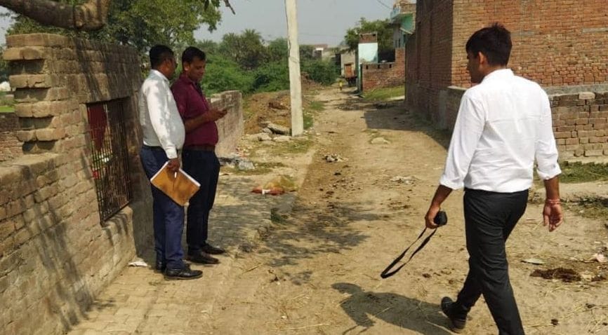 पुलिस की गिरफ्त में आरोपी राजेश यादव उर्फ खन्ना। पुलिस विभाग