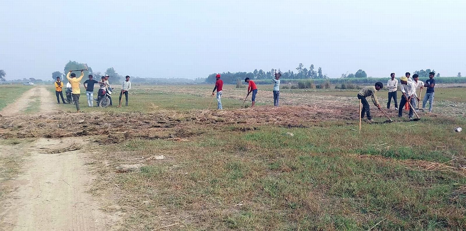 ककोड़ा मेला में लगा पुलिस का टैंट। संवाद ककोड़ा मेला में लगा पुलिस का टैंट। संवाद