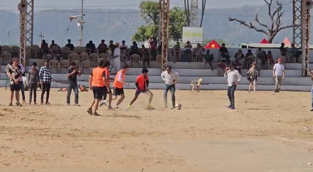 पुष्कर मेले में हुआ प्रतियोगिता का आयोजन