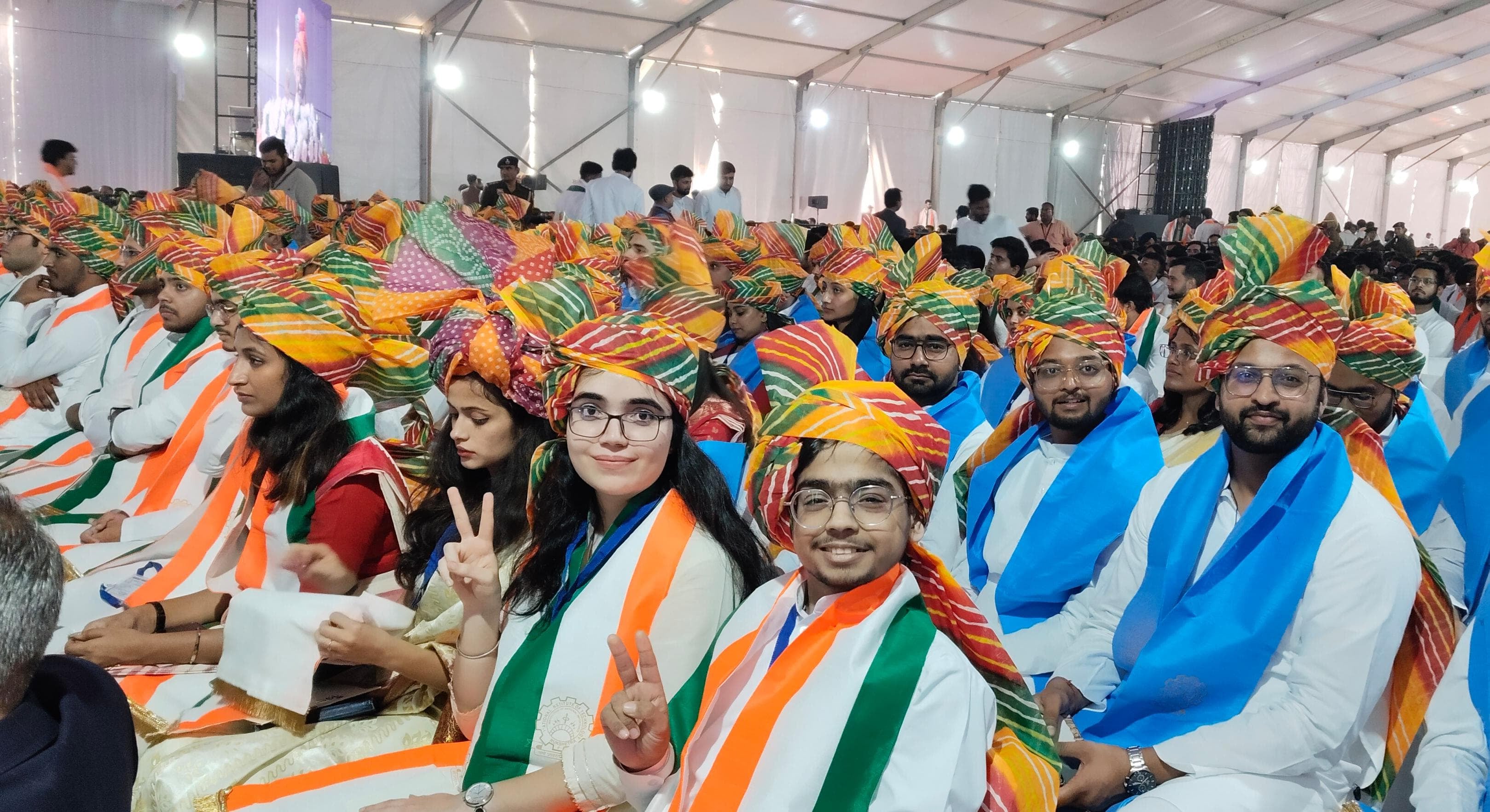 कुरुक्षेत्र। एनआईटी कुरुक्षेत्र के 19वें दीक्षांत समारोह में छात्रा अंकिता सिंह को डिग्री प्रद कुरुक्षेत्र। एनआईटी कुरुक्षेत्र के 19वें दीक्षांत समारोह में छात्रा अंकिता सिंह को डिग्री प्रद