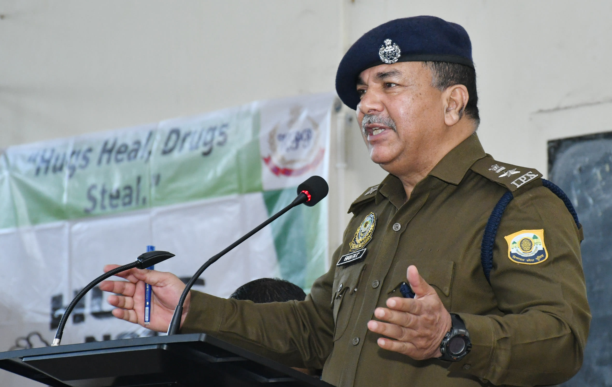 राजकीय बहुतकनीकी संस्थान हमीरपुर में अमर उजाला की ओर से आयोजित पुलिस की पाठशाला कार्यक्रम के सम