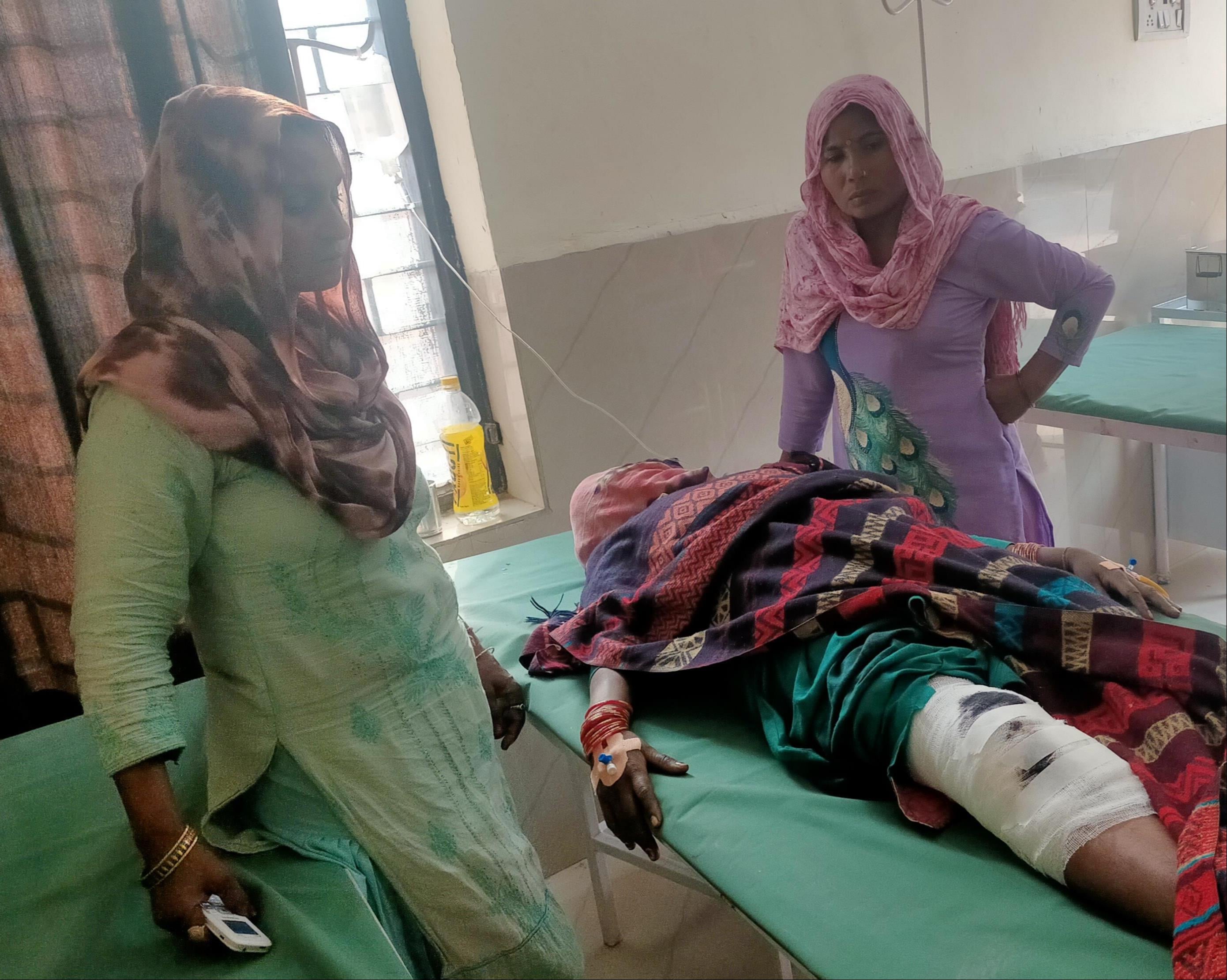 कैराना के मवी में पथराव व फायरिंग में घायल महिला बुगली-संवाद