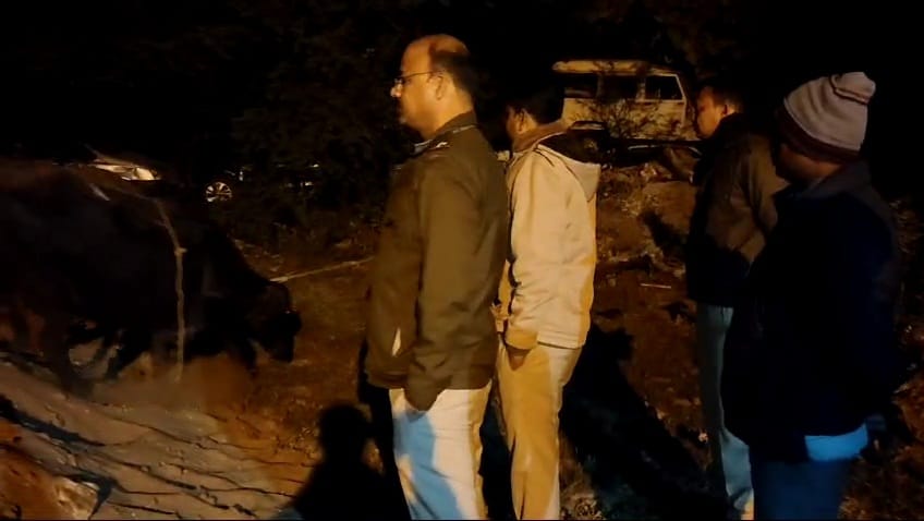 जिला अस्पताल में इलाजरत घायल जिला अस्पताल में इलाजरत घायल