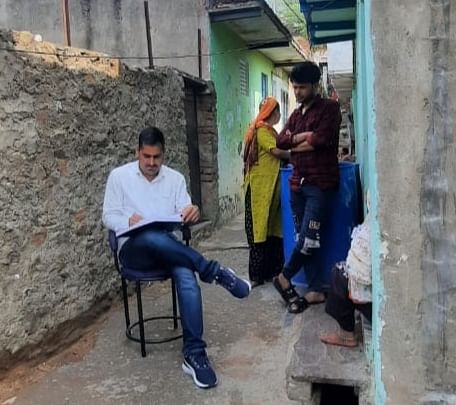 दरगाह क्षेत्र में पुलिस का सर्वे जारी