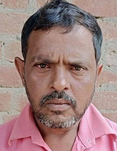 हरहरपुर गांव में बंद पड़ा ओवर हेड टैंक का निर्माण। संवाद