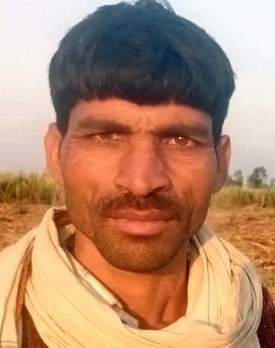 फरीदापुर के जंगल में गोवंश के शव को देखती वन विभाग की टीम। संवाद