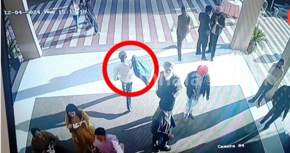 अंबाला कैंट में 13 दिसंबर को महिला का पर्स चोरी करने वाले सीसीटीवी में हुए थे कैद: सोशल मीडिया