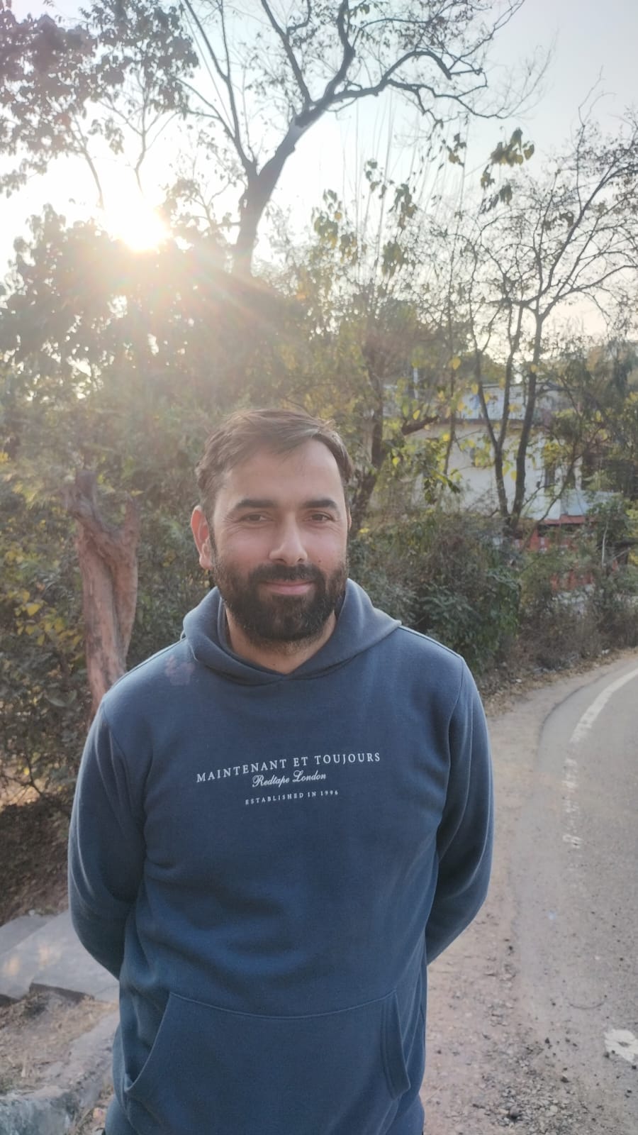 राजकुमार शर्मा सेवानिवृत्त बैंक मैनेजर।संवाद