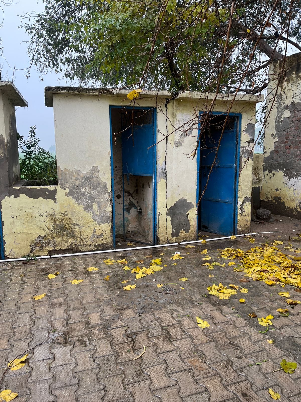 27जेएनडी12: जिले के एक गांव के स्कूल के कमरे की टूटी खिड़की। संवाद