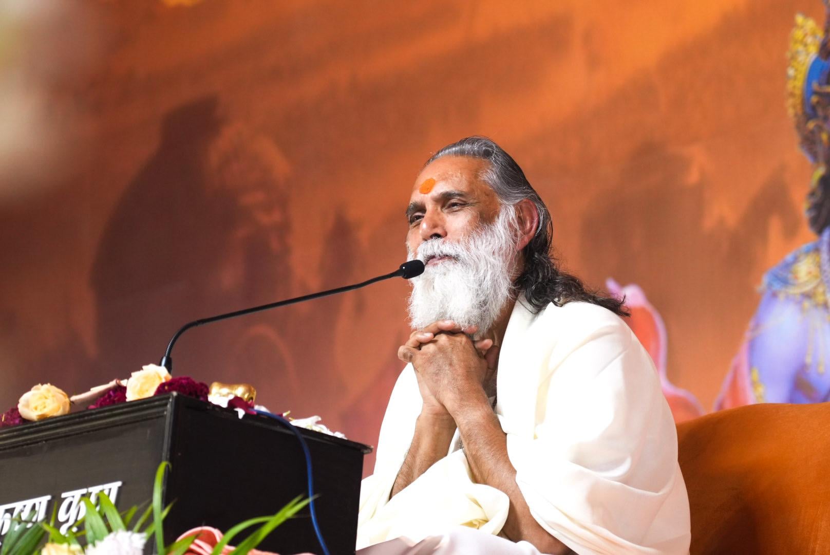 गीता सत्संग में प्रवचन सुनने पहुंचे श्रद्धालु। संस्था