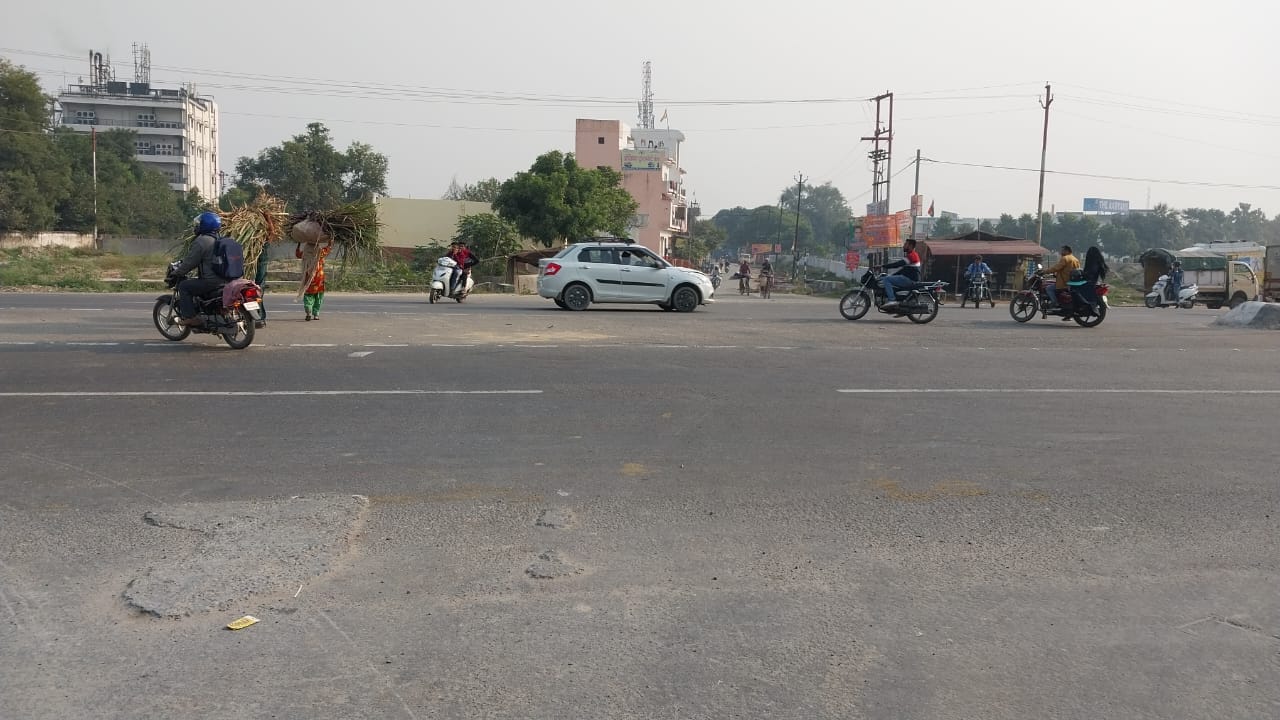 एक्सीडेंट पॉइंट..... परतापुर तिराहा