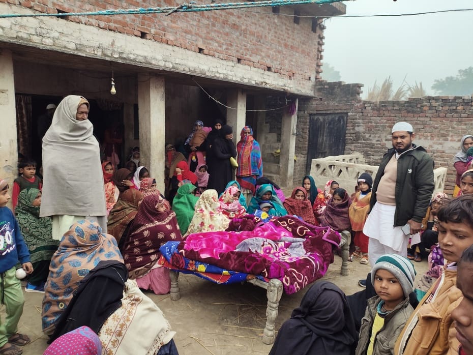 टेगनहा गांव की वह खराब सड़क जहां हुआ हादसा- संवाद टेगनहा गांव की वह खराब सड़क जहां हुआ हादसा- संवाद