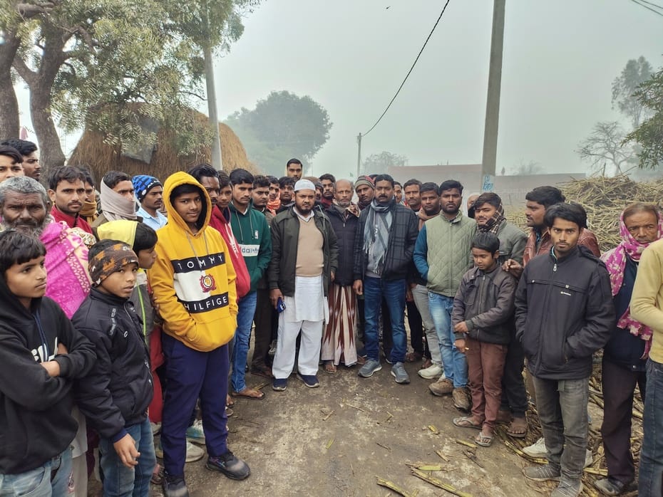 टेगनहा गांव की वह खराब सड़क जहां हुआ हादसा- संवाद टेगनहा गांव की वह खराब सड़क जहां हुआ हादसा- संवाद