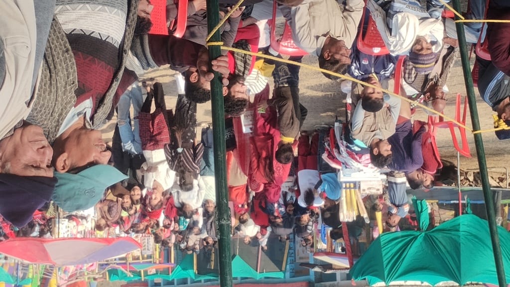 समराला में छिंज मेले में भाग लेते पहलवान। स्रोत : संवाद समराला में छिंज मेले में भाग लेते पहलवान। स्रोत : संवाद