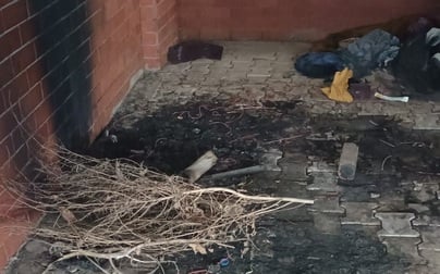 अंबाला छावनी में गांधी मैदान के पास निर्माणाधीन नाइट फूड स्ट्रीट में की गई तोड़फोड़। संवाद