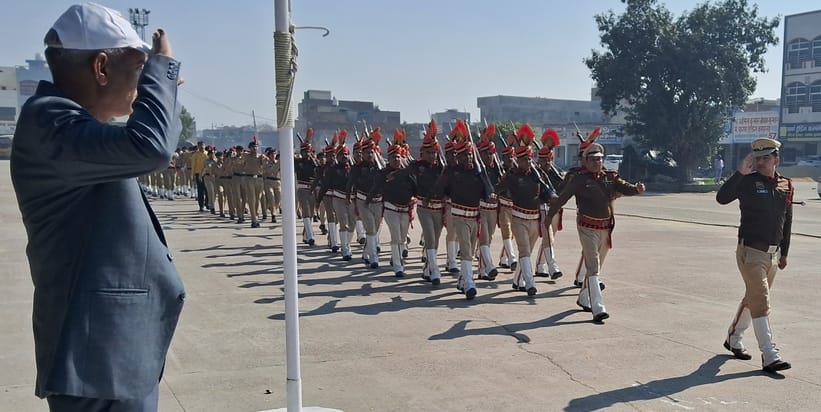 फोटो 28- सोनीपत के गोहाना में ढींगड़ा स्टेडियम में परेड का निरीक्षण करती एसडीएम अंजलि श्रोत्रिय। फोटो 28- सोनीपत के गोहाना में ढींगड़ा स्टेडियम में परेड का निरीक्षण करती एसडीएम अंजलि श्रोत्रिय।