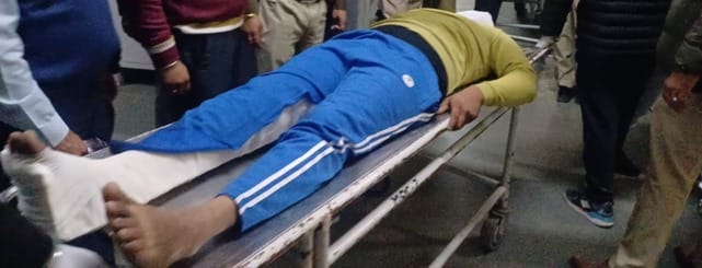 अंबाला सिटी नागरिक अस्पताल में उपचाराधीन राजन: संवाद अंबाला सिटी नागरिक अस्पताल में उपचाराधीन राजन: संवाद