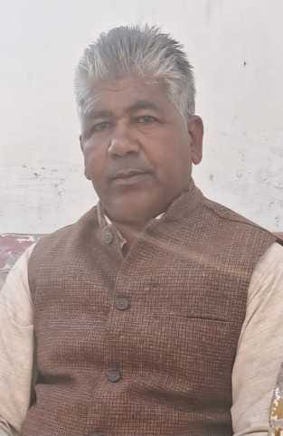रतनपुरी के गांव भूपखेड़ी के ग्राम प्रधान अरविंद सोम। स्रोतः संवाद रतनपुरी के गांव भूपखेड़ी के ग्राम प्रधान अरविंद सोम। स्रोतः संवाद